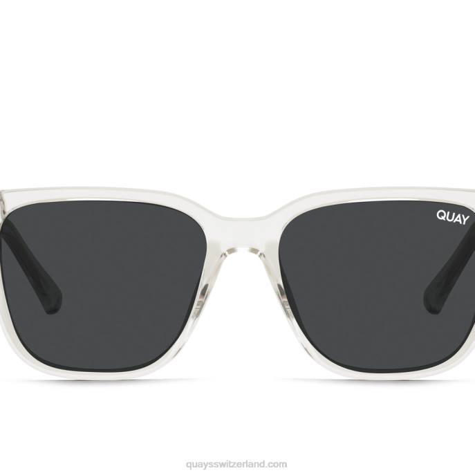 Quay sonnenbrille - kabelgebundener Empfang 00HB209 klar/Rauch empfQuay