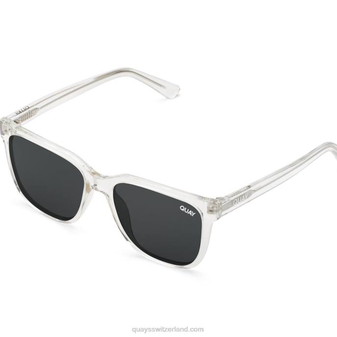 Quay sonnenbrille - kabelgebundener Empfang 00HB209 klar/Rauch empfQuay