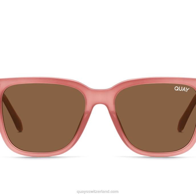 kabelgebundener Remix-Empfang 00HB223 milchig rosa/braun rxQuay - Quay brille