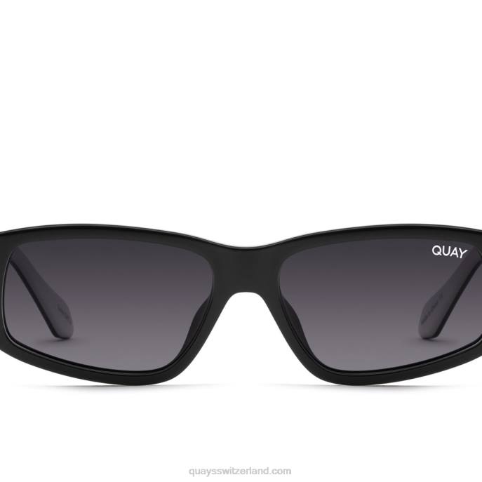Quays Switzerland - kein neid rx 00HB261 schwarz/rauch rxQuay
