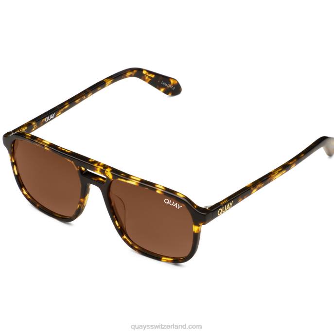 on-the-fly rx 00HB277 schildpatt gelb/orange rxQuay - Quay brille