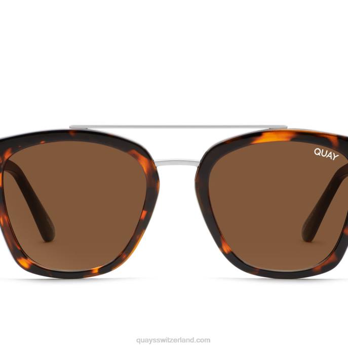 Quay sonnenbrille - süße Träume rx 00HB257 schildpatt/braun rxQuay