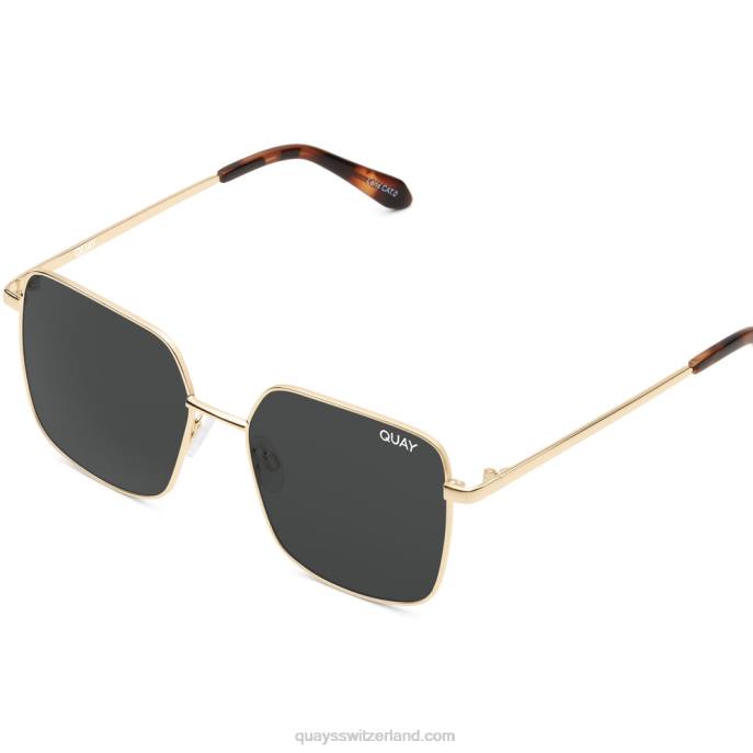 Quay sonnenbrille - zusätzliches Guthaben rx 00HB230 gold/rauch rxQuay